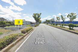 和歌山市北212の野立て看板枠画像