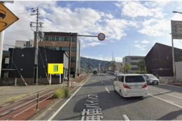 海南市船尾200-5の野立て看板枠画像